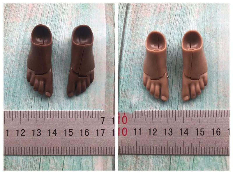 Best Sell 1/6 Scale Basketball Foot Sole 2 Colors For EB Soldier Doll Collectable In Stock