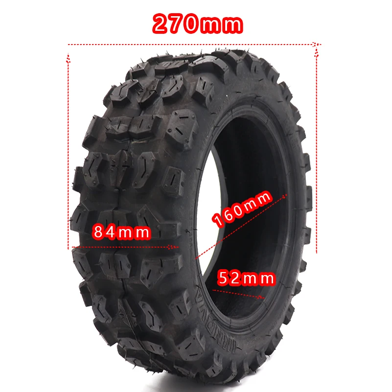 90/65-6.5 INNOVA tubeless outer and inner tires Inflatable non-slip nylon tire thicken  for 11 inch electric motor scooter