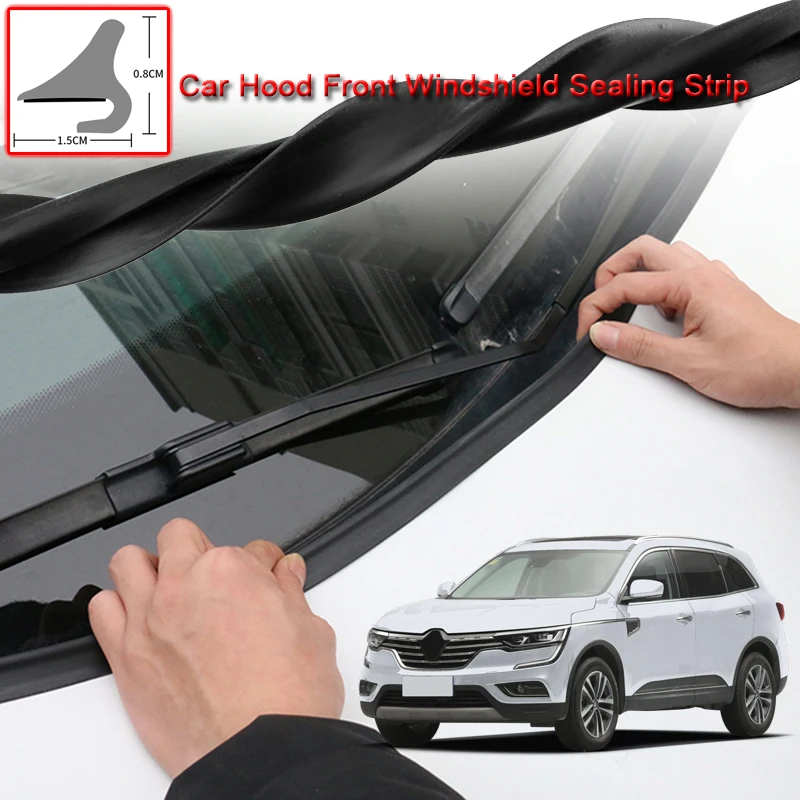 

For Renault Koleos 2010-2020 Car Seal Strip Windshied Spoiler Filler Protect Edge Weatherstrip Strips Sticker Auto Accessories