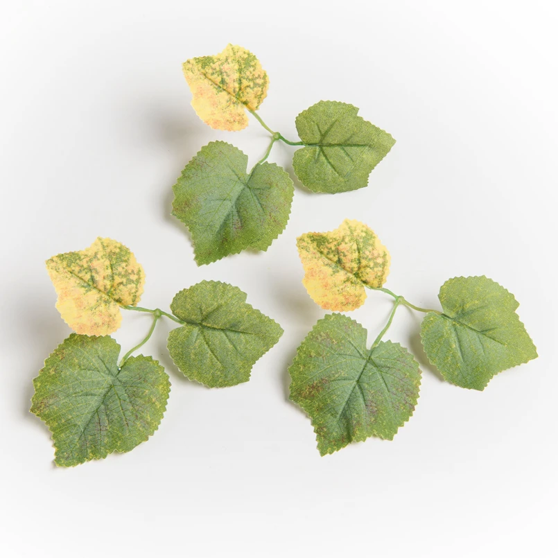 100PCS Seide Ahornblatt Großhandel Künstliche Pflanzen Hochzeit Dekorative Blumen Kränze Home Garten Dekoration Weihnachten Girlande