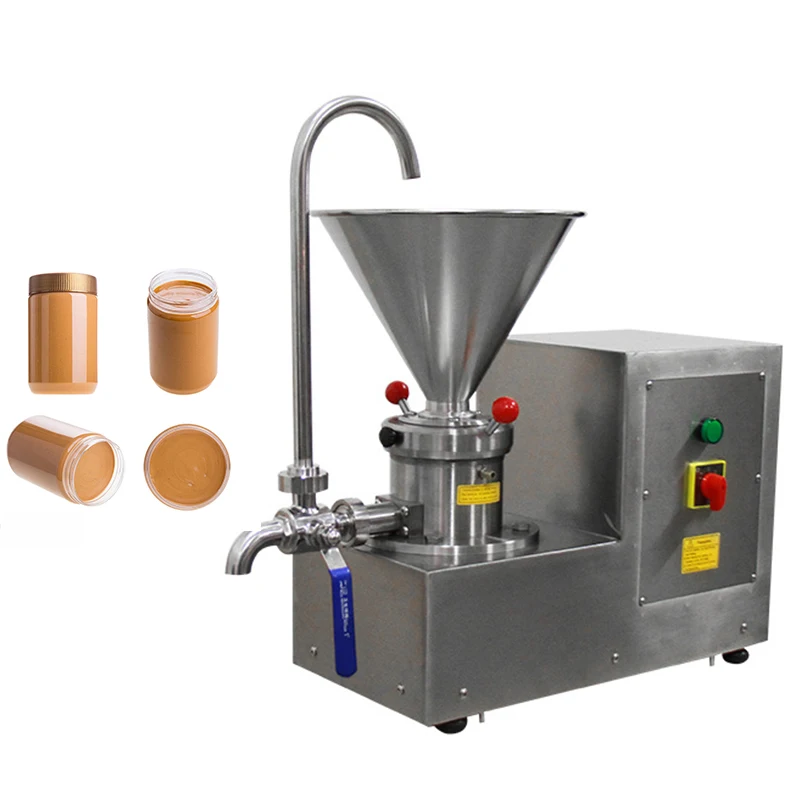 

Electric Colloid Mill Peanut Butter Machine Stainless steel Almond Sesame Corn Soybean Grinder Jam Paste Grinding Machine