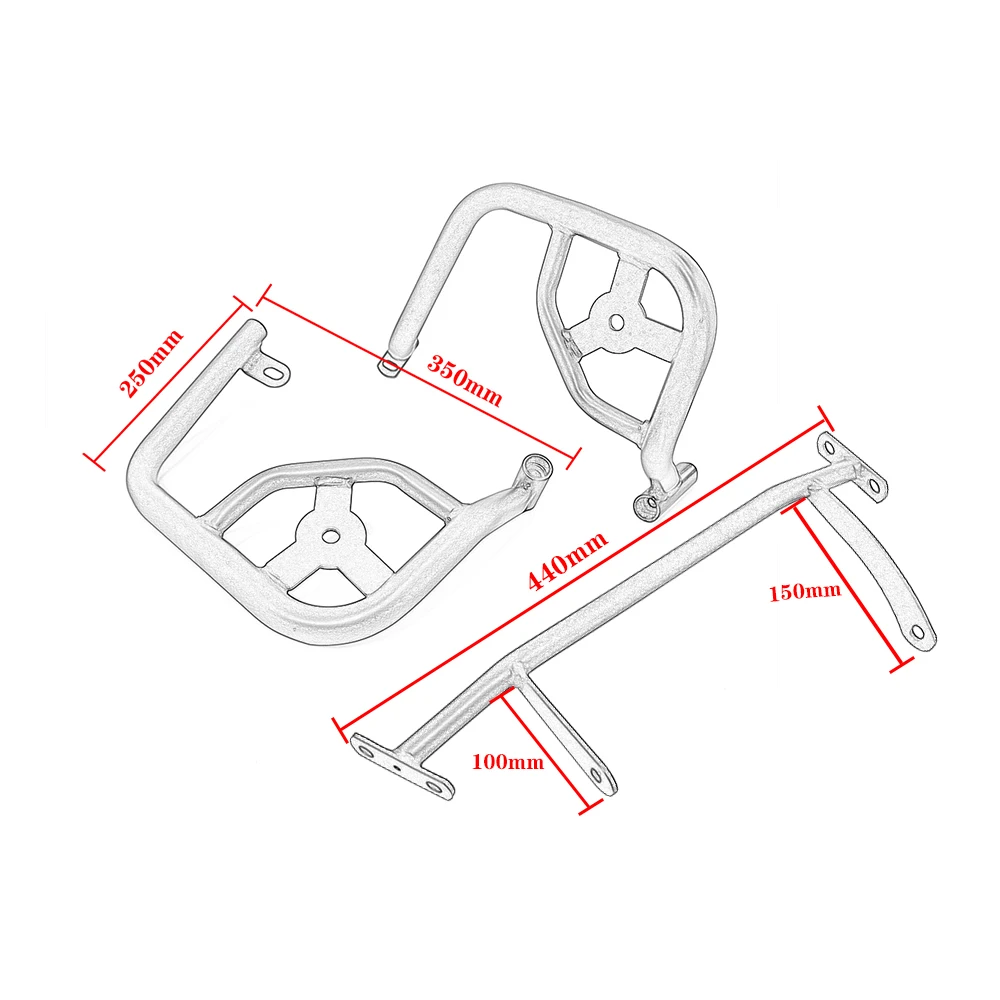 Motorcycle Engine Guard Crash Bars Frame Protection Bumper For BMW F900XR F900R 2020 2021 2022 2023 F900 XR R Accessories