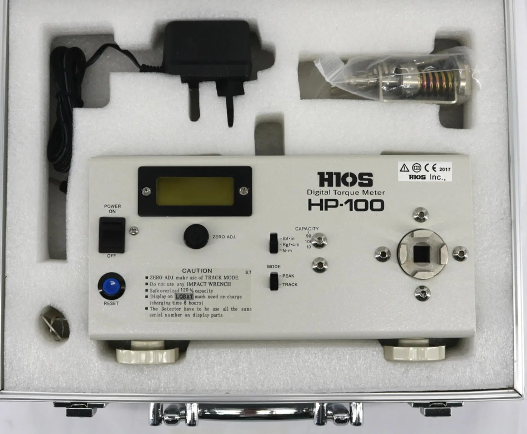 جهاز اختبار عزم الدوران الكهربائي المعتمد HIOS HP-100/HP-10/HP-20 /HP-50
