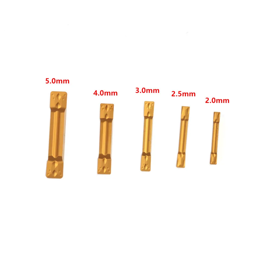 MGMN200-G MGMN250-G MGMN300 MGMN400 MGMN500-M T9125 Grooving Carbide Inserts CNC Lathe Tools Slotting Turning Tool Cutting Blade