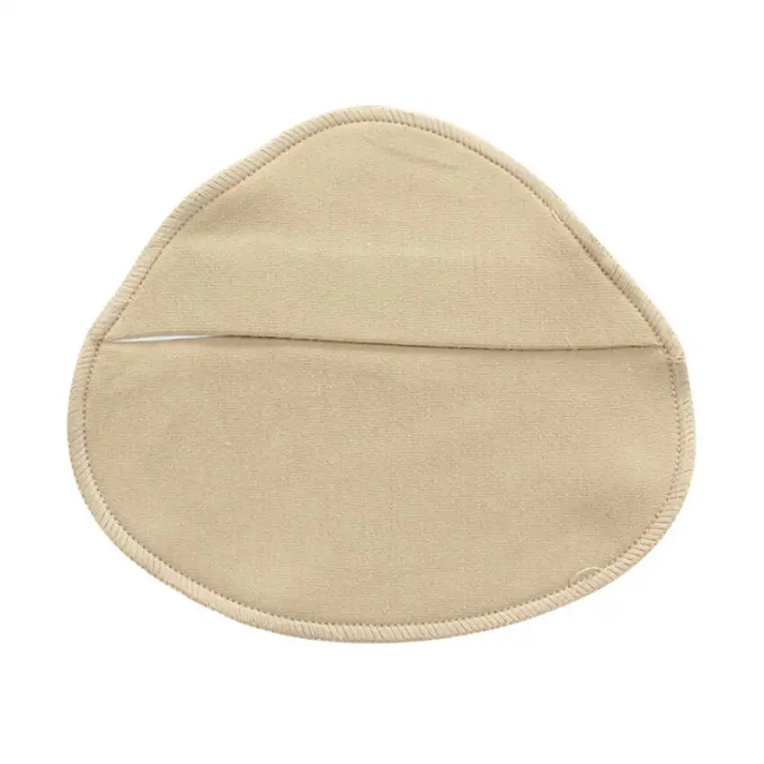 Women Silicone Breast Forms Protective Cover Cotton Protect Pocket XL for Mastectomy Prosthesis Artificial Triangle Fake Boobs