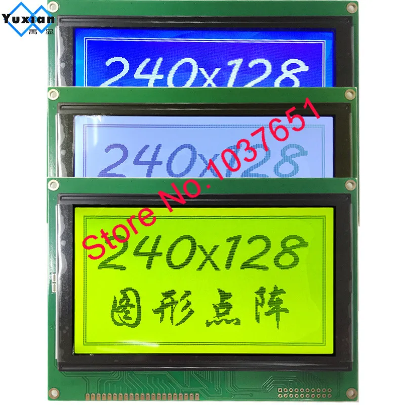 Wyświetlacz LCD 240x128 LCM 240128 A-V3.0 T6963C UCI6963 144*104mm