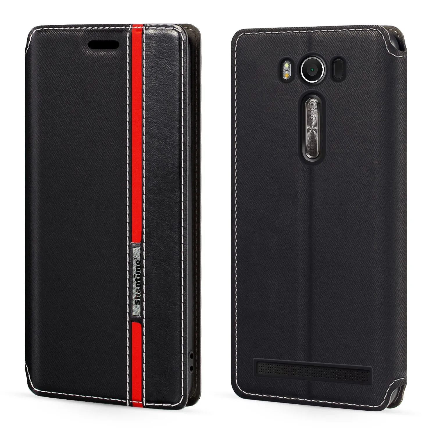 For Asus Zenfone 2 Laser ZE500KL Case Fashion Multicolor Magnetic Closure Leather Flip Case Cover with Card Holder 5.0 inches