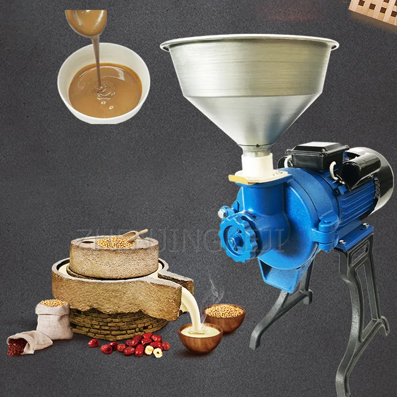 Electric Refining Machine High-power Peanut Grinder Soybean Milk Machine Bean Curd Sesame Chili Sauce Corn Flour Grinder 3500W