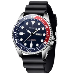 Ben Nevis-Montre militaire étanche pour homme, bracelet en silicone, quartz, date, sport de plein air, horloge créative, mode