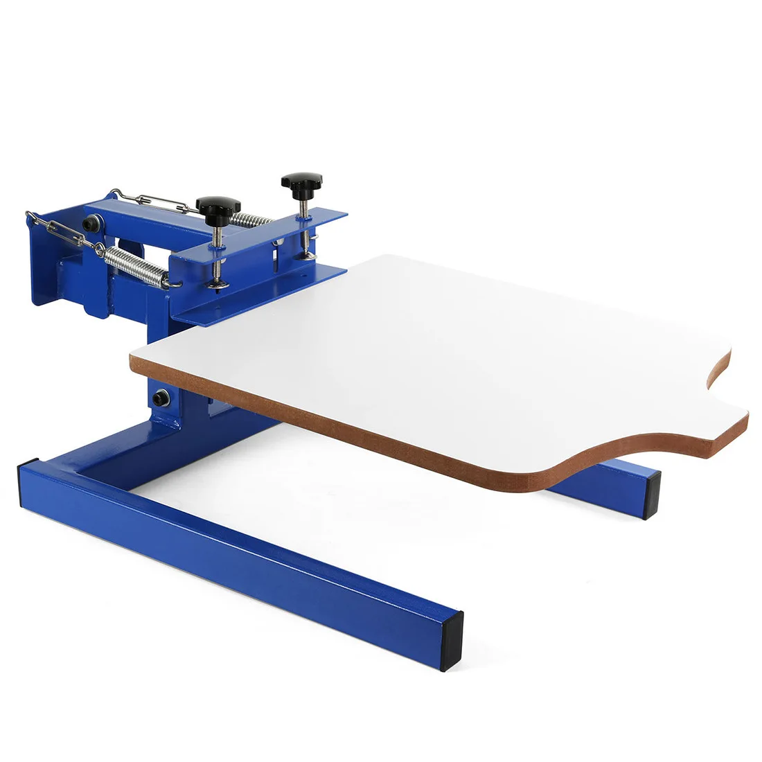 Mesa de impresión Manual monocromática, camiseta, ropa, bolsa no tejida, máquina de serigrafía de tela