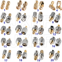 JXRF Connector 1PCS SMA Male Female to SMA BNC UHF N F type Male Female RF Adapter