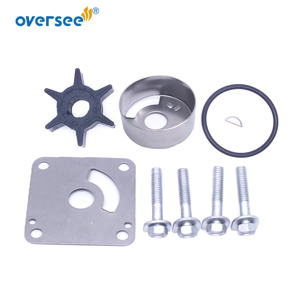 

6L2-W0078 Water Pump Impeller Kit For Yamaha Outboard Lower Unit Parts 2T 20HP 25HP 18-3431 6L2-W0078-00