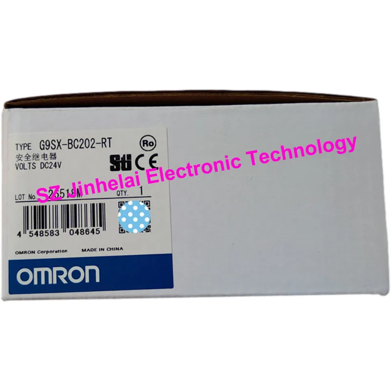 New and Original G9SX-BC202-RT OMRON SAFETY RELAY UNIT DC24V