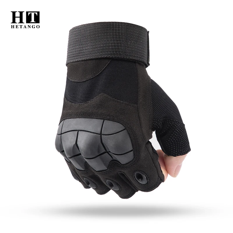 

New Men's Army Tactical Fingerless Gloves Outdoor Sports Shooting Paintball Airsoft Military Combat Non-slip Motorcross Gloves