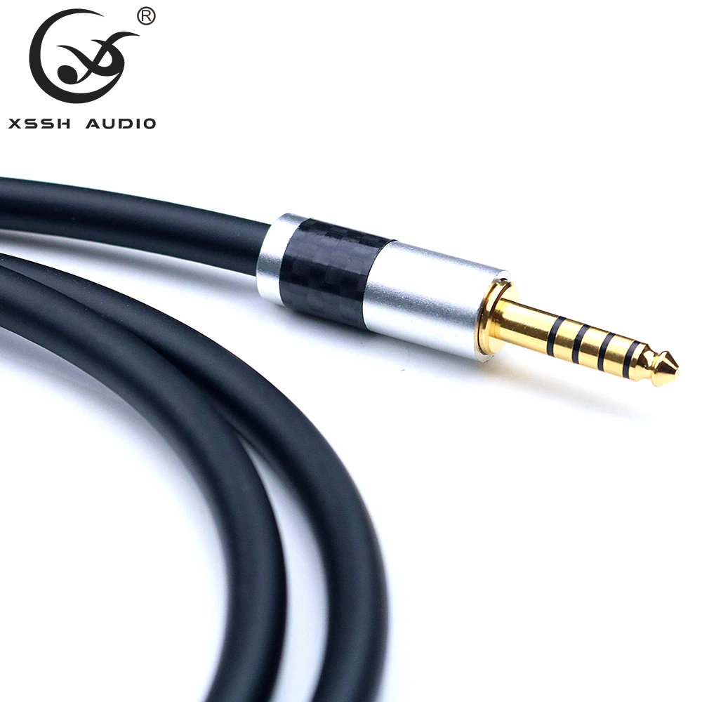 Câble d'amplificateur de 4.4mm à 2 RCA mâle XSSH OEM Audio YIVO HIFI OFC, en cuivre pur, rallonge d'écouteurs