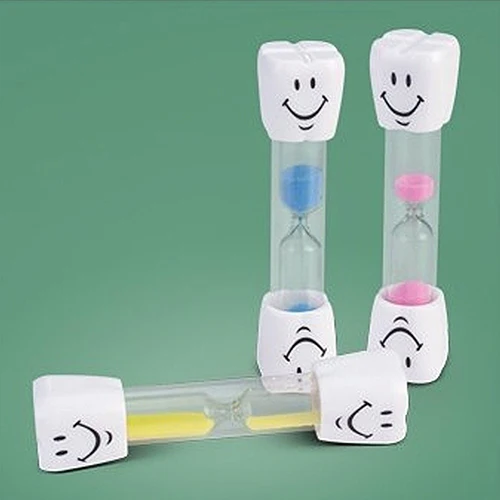 Children Kids Tooth Brushing Timer 3 Minutes Smiling Face Sandglass Hourglass Shower Hourglass Sand Timer Clock Sandglass