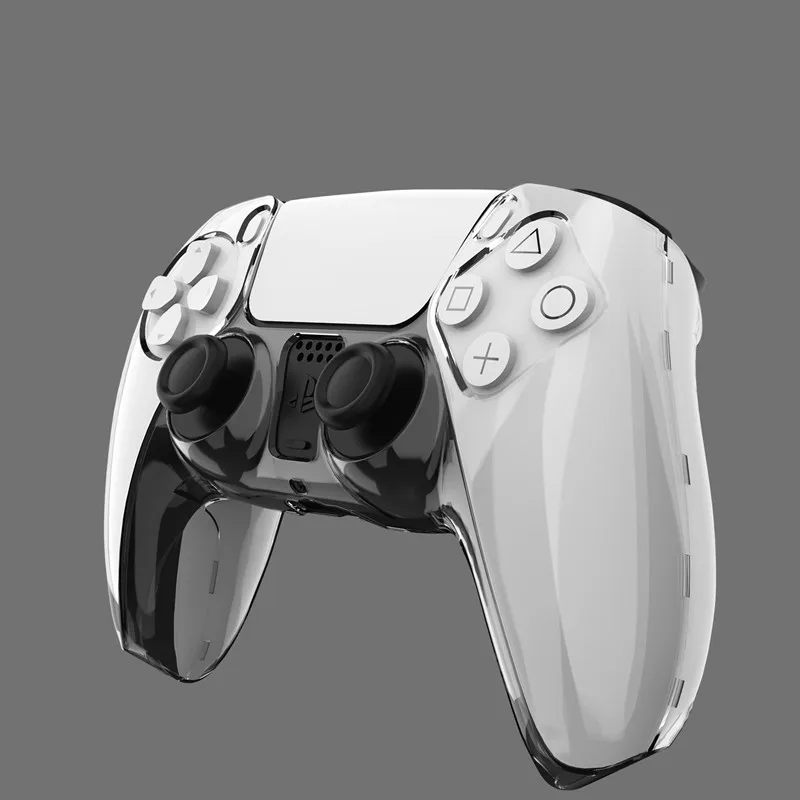 Aolion Transparent Clear PC Cover For PS5 Gamepad Controller Ultra-thin Protector Case Controller Shell Game Accessories