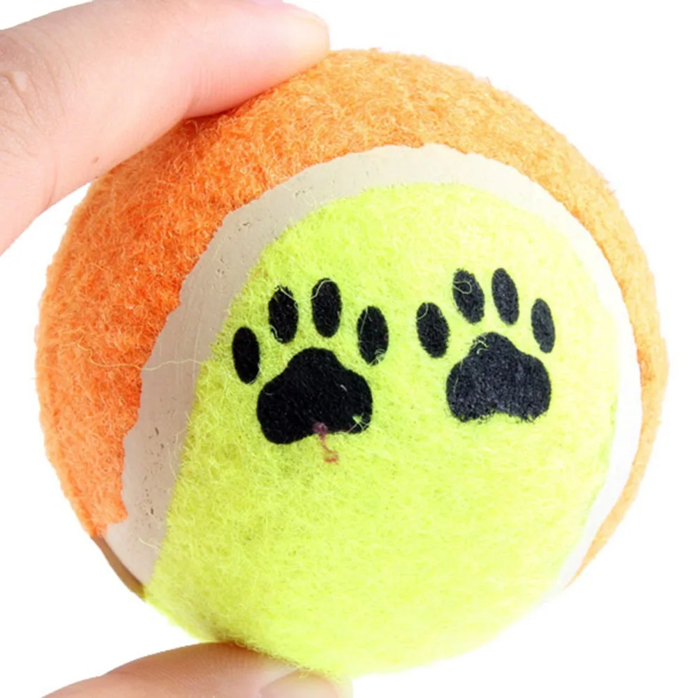 Cute Mini  Safe Small Dog Toys For Pets Dogs Chew Ball Puppy Dog Ball For Pet Toy Puppies Tennis Ball Dog Toy Ball Pet Products