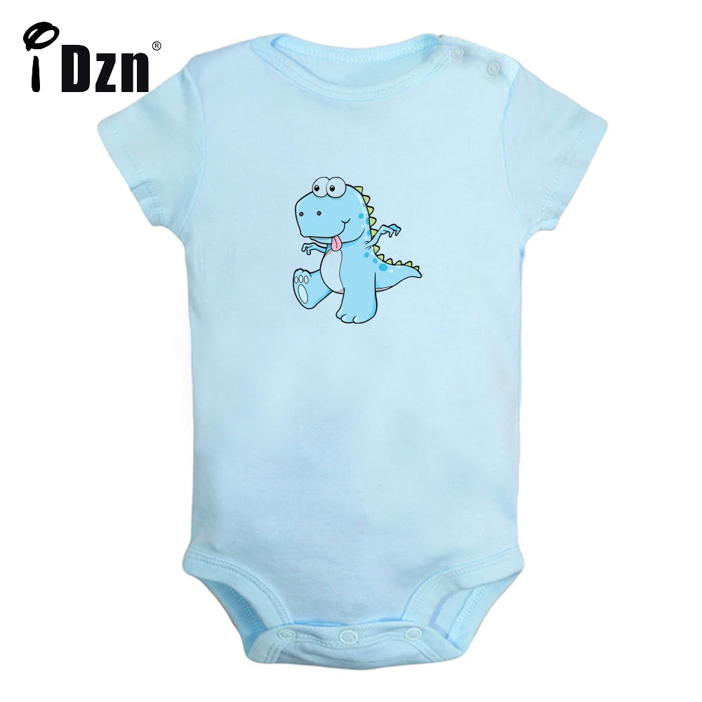 

Baby Boys Girl Summer Short Sleeves Bodysuit Cartoon Baby Dinosaur Newborn Clothing Cute Little Dinosaur Rompers Cotton Jumpsuit