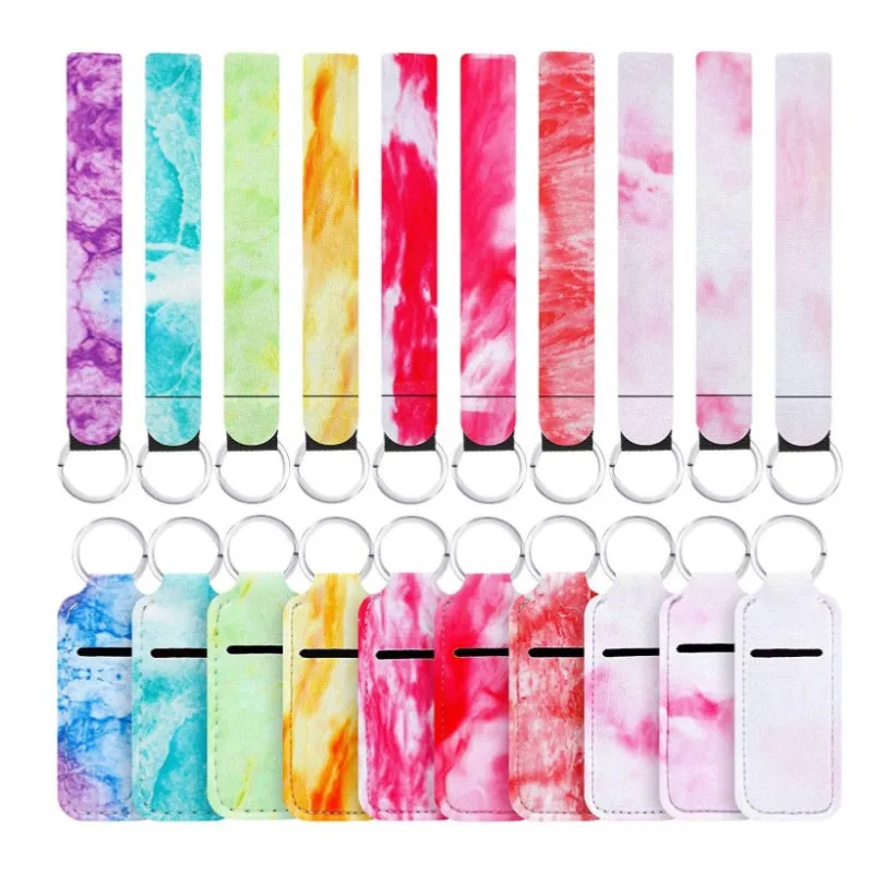 40/54PCS Portable Refillable Empty Travel Bottles with Keychain Holder Hand Sanitizer Bottle Container with Flip Caps