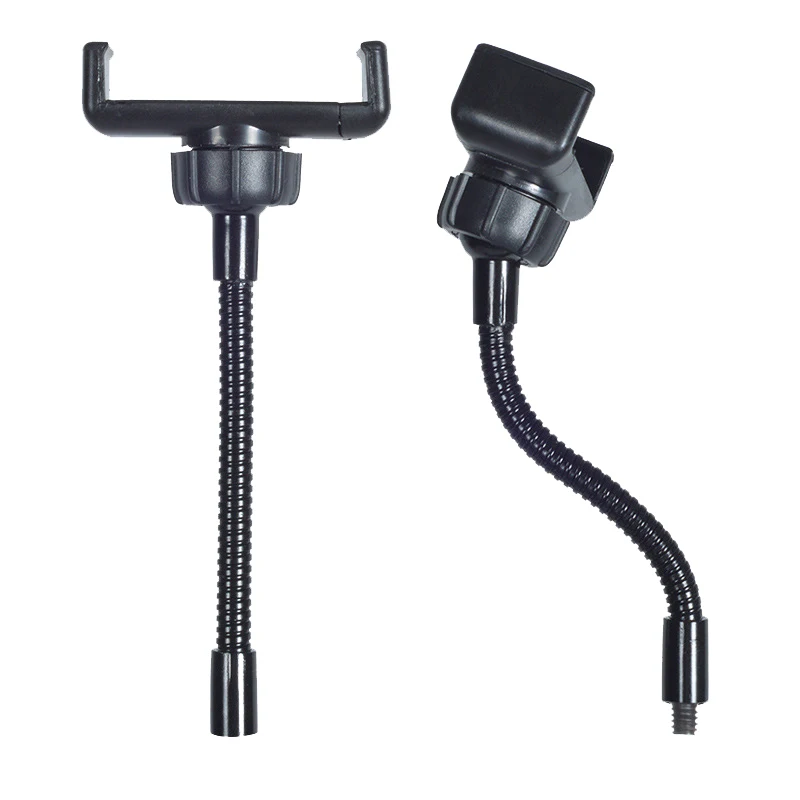 Lazyผู้ถือโทรศัพท์มือถือแบบยืดหยุ่นยาวขาตั้งคลิปสำหรับโทรศัพท์มือถือ