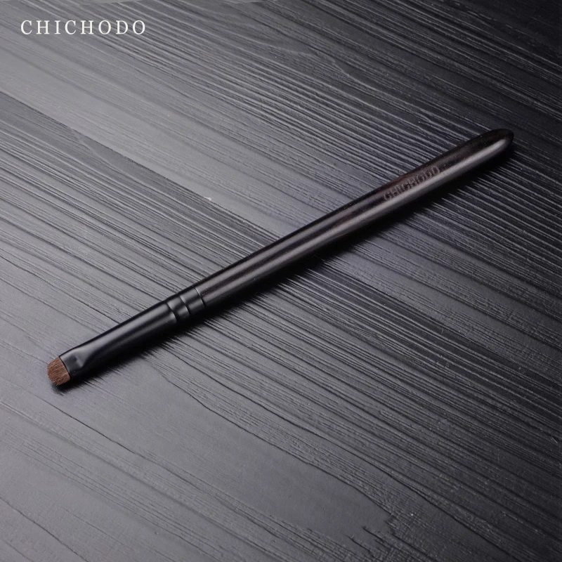 CHICHODO Makeup Brush-Ink Painting Series Top Animal Hair Brushes-Hourse Hair Eye Tail Make Up Brush-Cosmetic Beauty Tools-J305