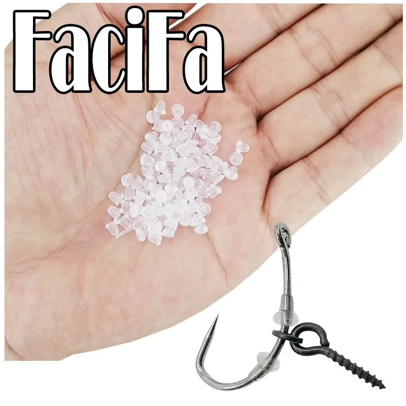 هوك توقف الخرز الكارب الصيد اكسسوارات توقف واضح الأخضر الأسود الكارب الصيد الشعر تشود روني تلاعب المنبثقة Boilies توقف #1