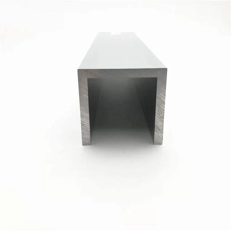 U-shape  Aluminum alloy profile, Outer width 40mm, height 40mm ,length 50cm,Aluminum profile rail