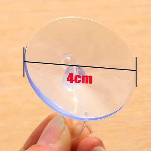 10pcs Clear Suction Cup Sucker Window Glass Wall Kitchen Hook Hanger Kitchen Bathroom Suckers