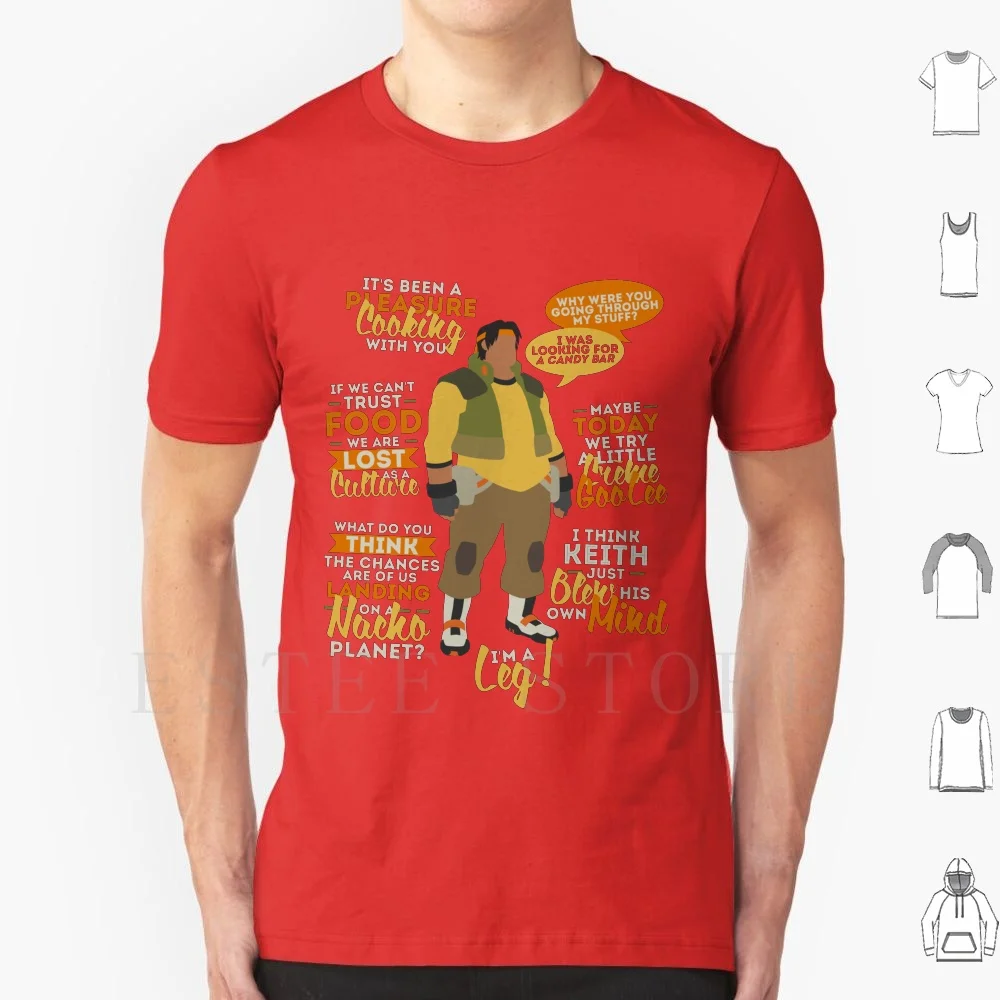 Hunk Quotes T Shirt DIY Big Size 100% Cotton Vld Voltron Legendary Golion Hunk Quotes Funny Quote