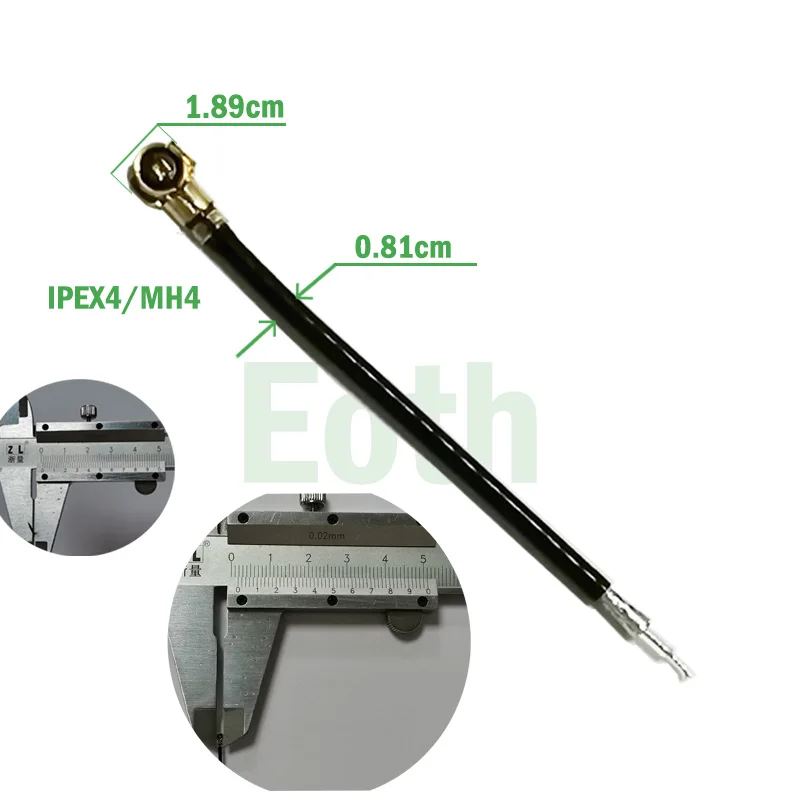 EOTH IPEX IPEX4 MH4 Receiver Antenna Spare Part UAV ANTENNA 10CM compatible IOT  For RC Multirotor FPV Quadcopter