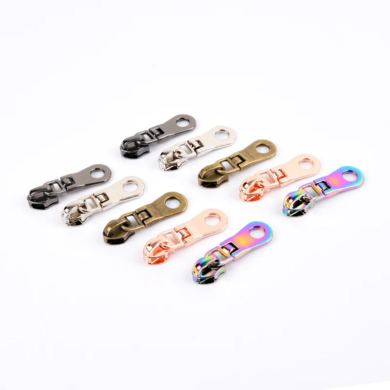 

10pcs Bag Part Acccessories Nylon Zipper Pull Donuts Shape