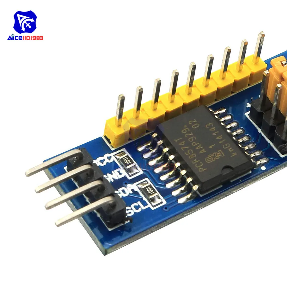 Diymore PCF8574 I2C Interface 8-Bit Io Uitbreidingskaart I/O Expander I2C-Bus Evaluatie Development Module Voor Arduino