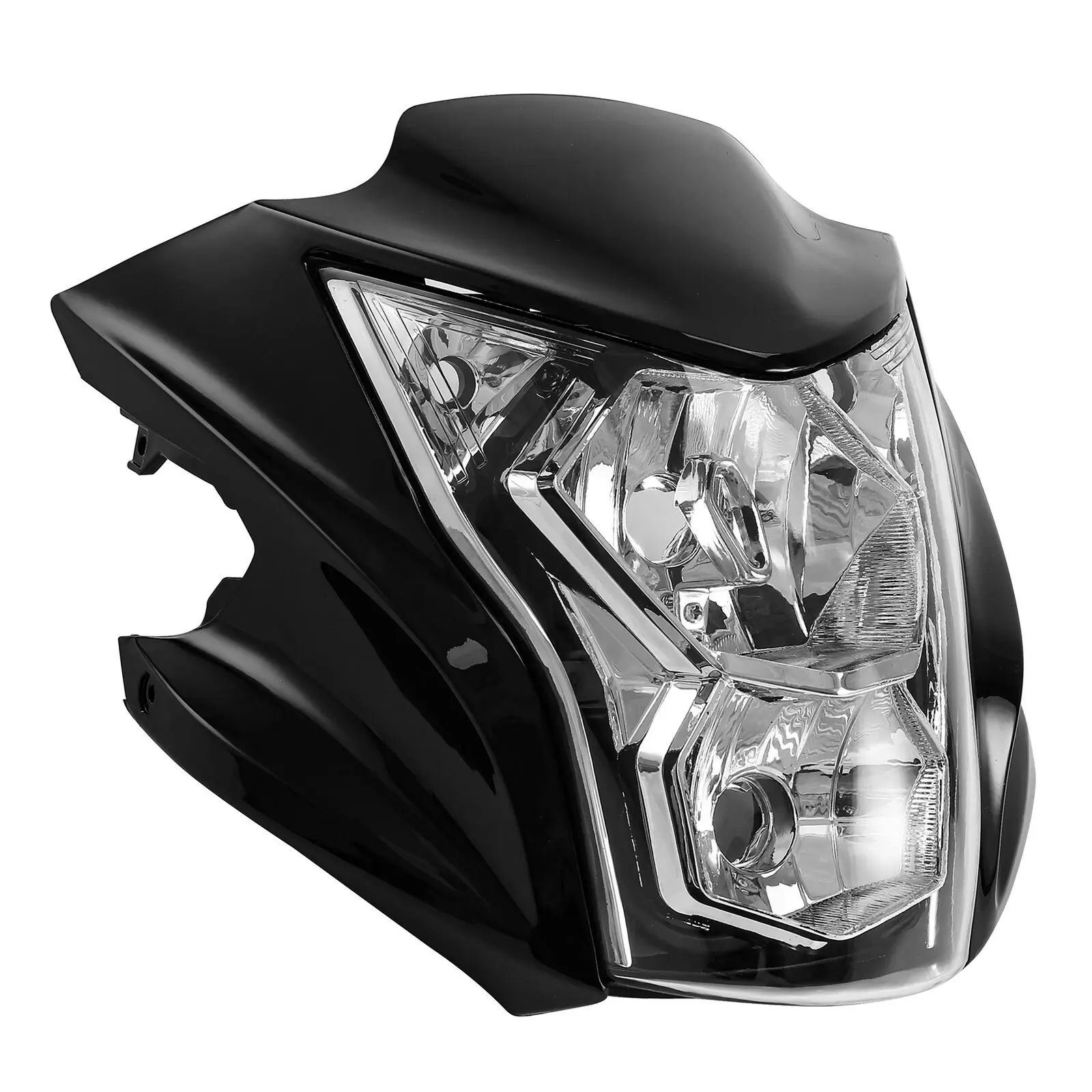 Lampu depan lampu Fairing lampu Cowling untuk Kawasaki ER6N ER-6N 2012-2015 sepeda motor