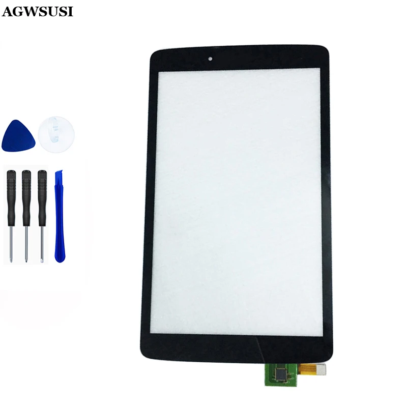 

Black Touch screen Sensor Glass Digitizr For LG G Pad 8.0 V480 V490 Repair Replacement 100% Test With Tracking Number