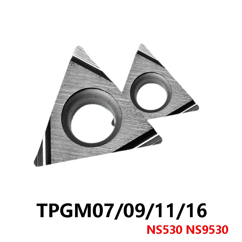 TPGM TPGM 070102 엘 TPGM 070104 엘 TPGM 090204 엘 TPGM 110302 엘 TPGM 110304 L NS530 NS9530 카바이드 인서트 CNC 선반 커터 선삭 공구