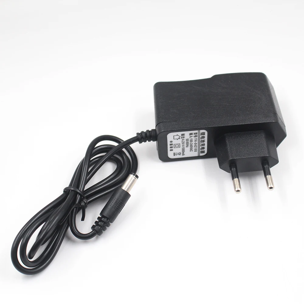 4.2V 8.4V12.6 500MA 1000MA Adapter Power Supply 4.2 8.4 12.6 Volt 0.5A 1A charger DC 5.5*2.1MM for 18650 lithium battery