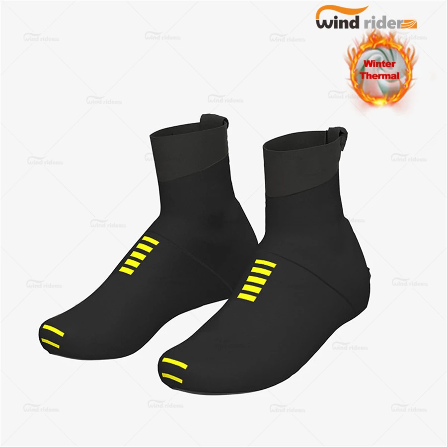 2021 Winter Thermal Fleece Cycling Shoe Cover Sports Men\'s MTB Cycling Women Shoes Cycling Rain Boots Cubre Ciclismo