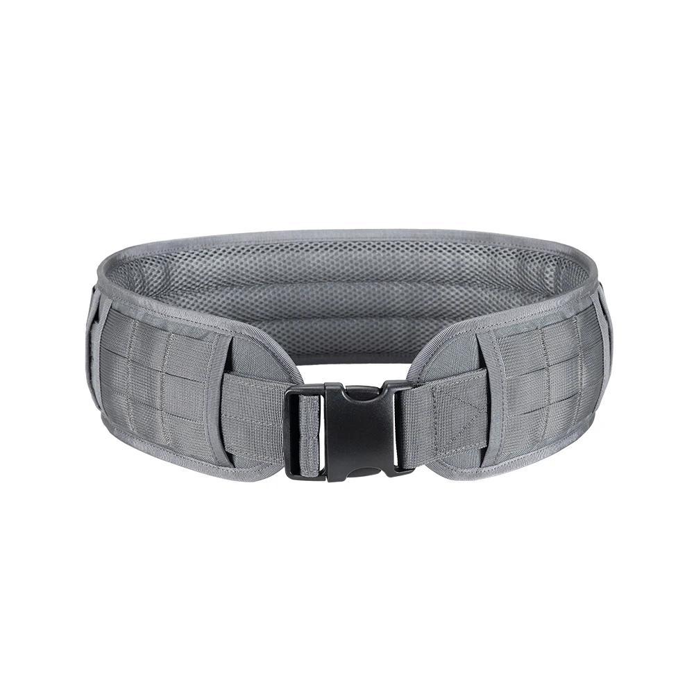 Taktischer Kampfgürtel, verstellbarer Airsoft-Taillengürtel, Schnellverschluss-Schnalle, Outdoor-Jagd, Paintball, gepolstert, verdickt, verbreiterte Taille – Detail 14