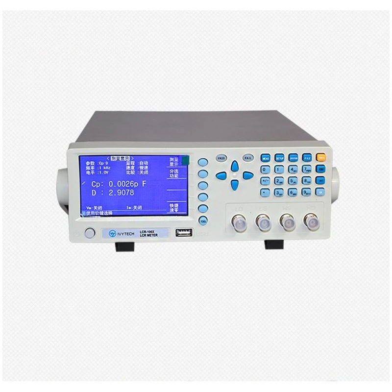 Digital Lcr Meter 100kHz Bridge Electronic Component Tester Resistance Impedance Capacitance Inductance Tester