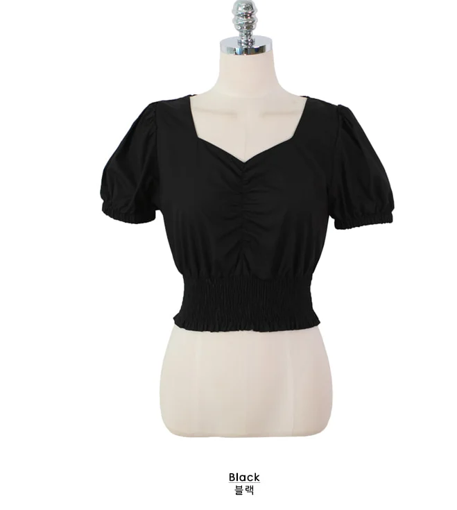 V neck sexy top crop Shirt Sommer Weiß Blusen Frauen Tops femme Casual Frauen kurzarm Mädchen Bluse Baumwolle Neue