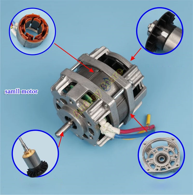 Imagem -04 - Motor sem Escova Rotor Interno de Polos para Ferramenta Elétrica Cortador de Grama Modelo de Avião 500w 600w Dc21v 42v 10000rpm 29000rpm