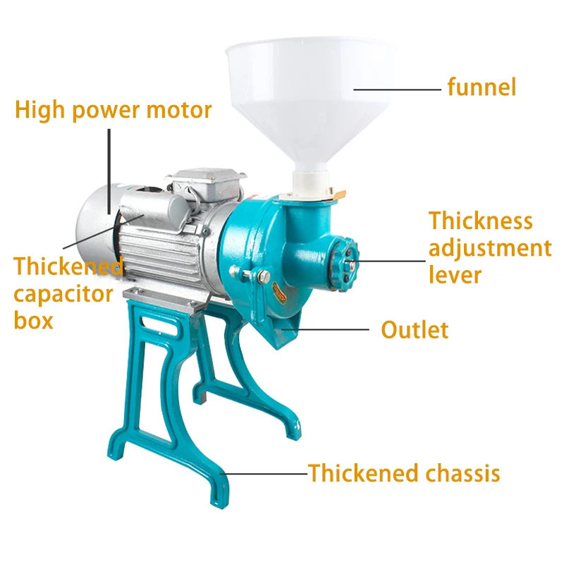 Penyuling 160 Jenis Penyuling Komersial Daya Tinggi Skala Besar Pabrik Air Tahu Susu Kedelai Menggiling Kacang Wijen 3000W 220V