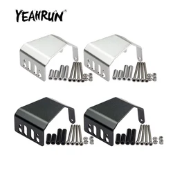 YEAHRUN 1Pcs piastra di protezione dell'armatura dell'asse in lega di alluminio per Axial SCX10 1/10 RC Crawler modello di auto parti di aggiornamento accessori