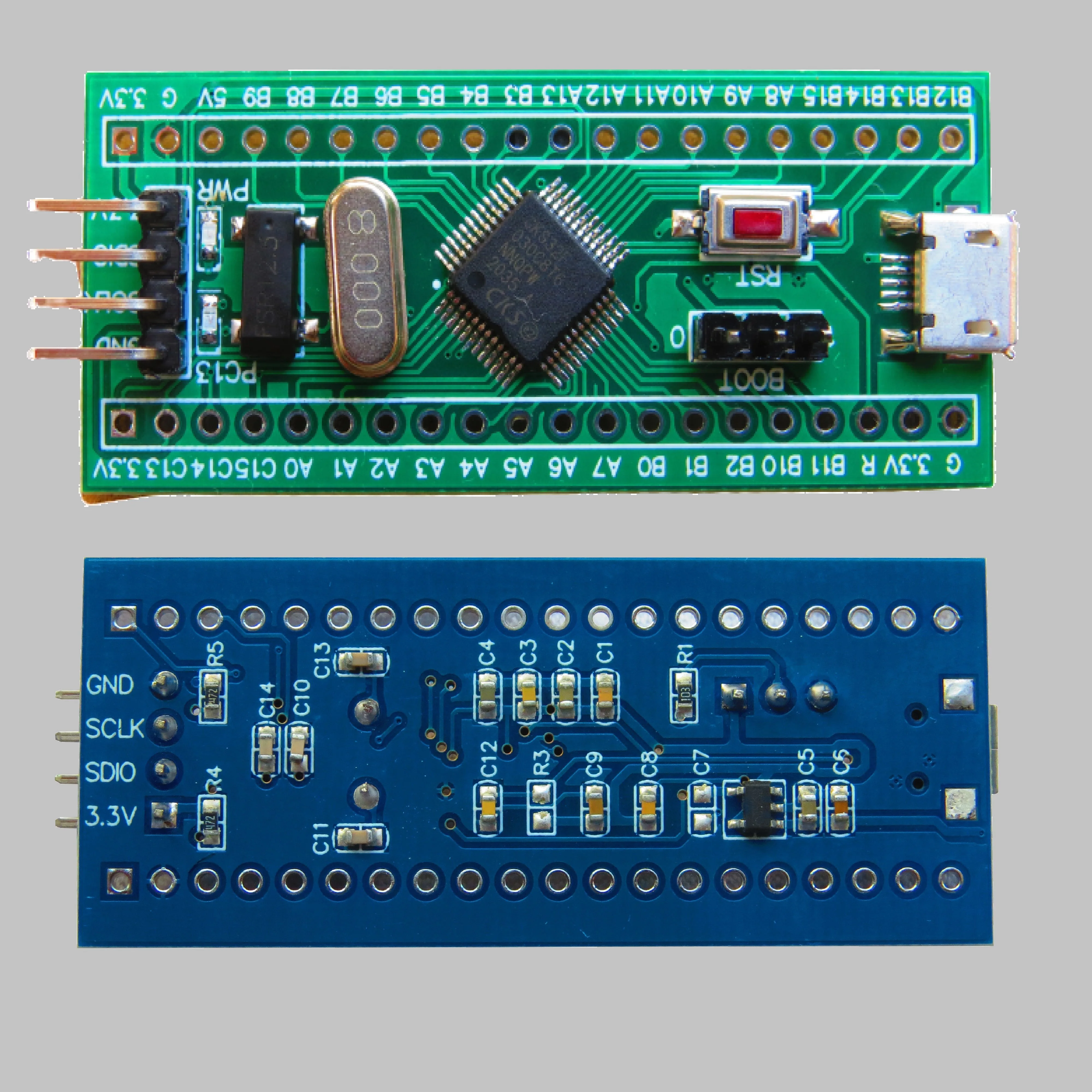 New Cks32f030c8t6 Core Board New Hangshun F030 Large Capacity Minimum System Development Board Replaces Stm32