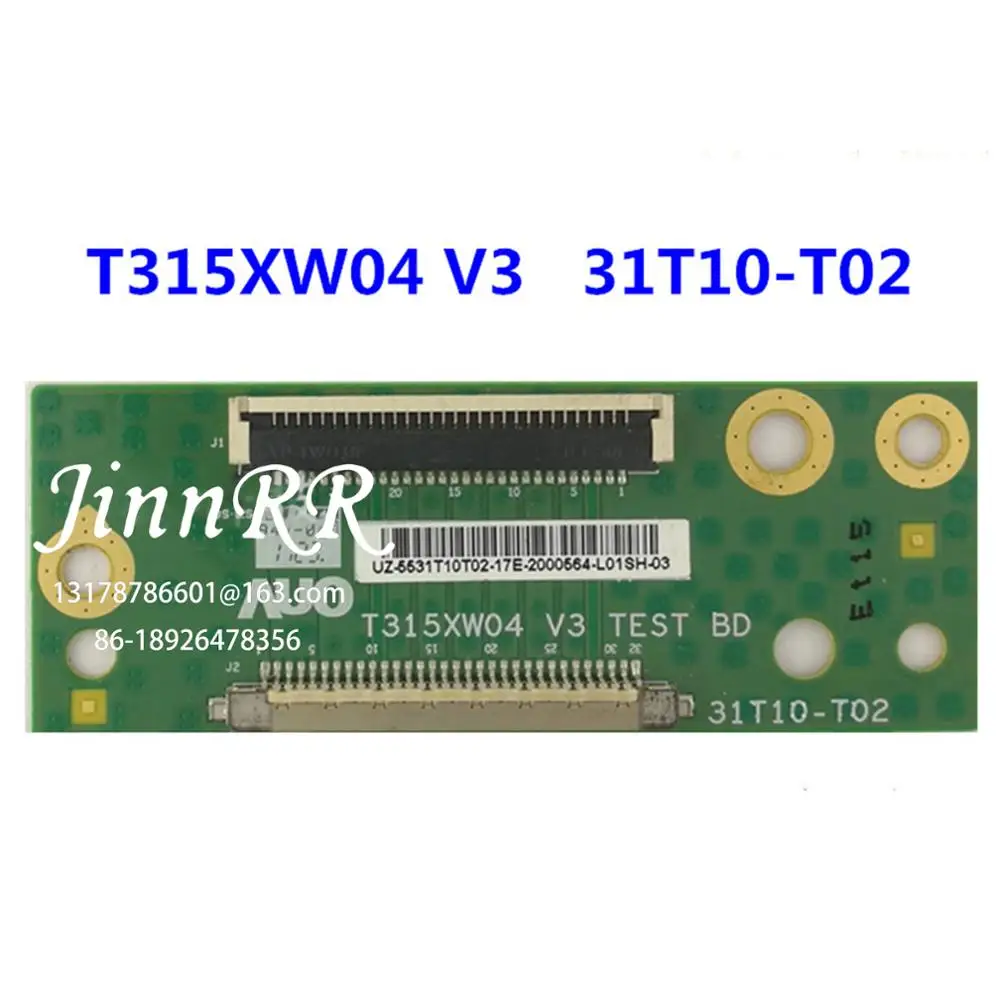 

T315XW04 V3 TEST BD 31T10-T02 Original logic board For 31T10-T02 Logic board Strict test quality assurance