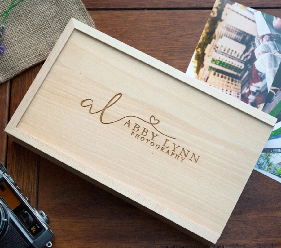 Free Custom LOGO Wood Album box (5*7 inch Photo) and Wooden USB3.0 Pendrive 256GB 128GB 64GB 32GB 16GB(Ship within 24 hours)