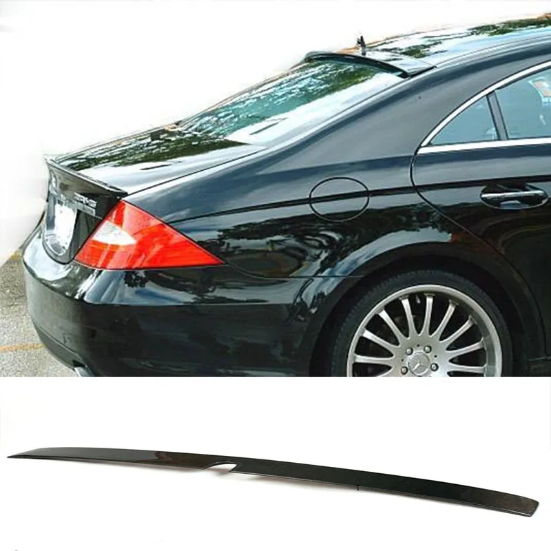 

W219 Real Carbon Fiber Rear Roof Lip Spoiler Wing for Mercedes Benz CLS300 CLS350 CLS400 CLS450 CLS63 AMG 2006-2010