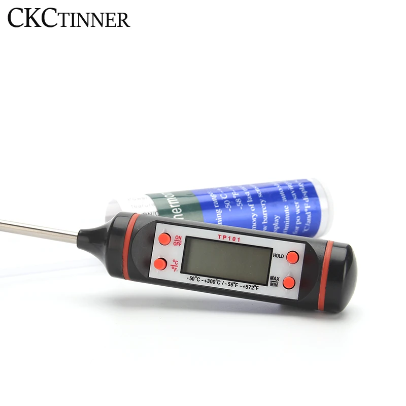 Cooking Food Thermometer Kitchen Digital BBQ Water Milk Oil Meat Thermometer Oven Kitchen Tools Temperature Sensor Probe