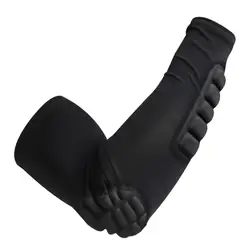 1Pc Sport Arm Sleeve Sport Basketball Football Elbow Brace Support Elastic Protective Arm Sleeve Arm Guard mangas para brazo